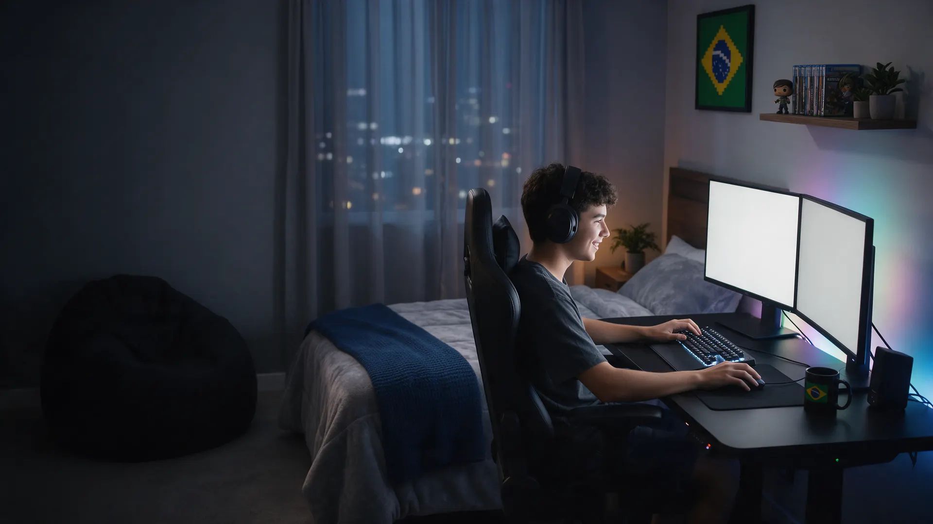 Jogue sem lag e com ping baixo, com internet fibra da Grupo Digital em Camacari
